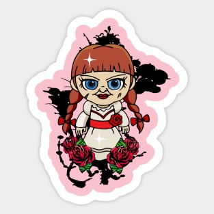 Horror Anabelle kawaii Sticker